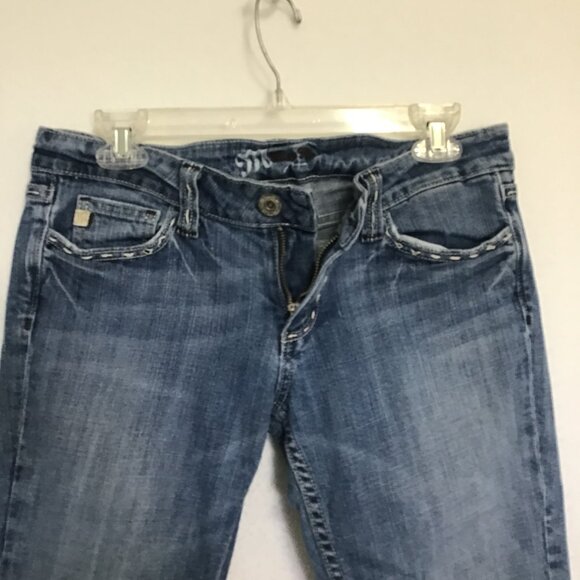 Miss Me Y2K Low Rise Boot Cut Jeans Size 30 - Picture 3 of 13